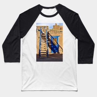 Taos Pueblo Study 4 Baseball T-Shirt